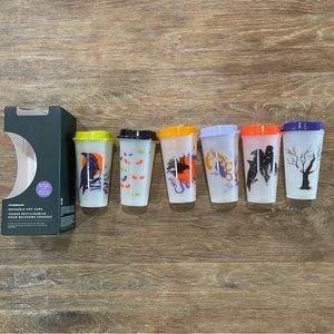 New Starbucks Glow in the Dark Halloween Hot Cups (6-Pack) 16oz each